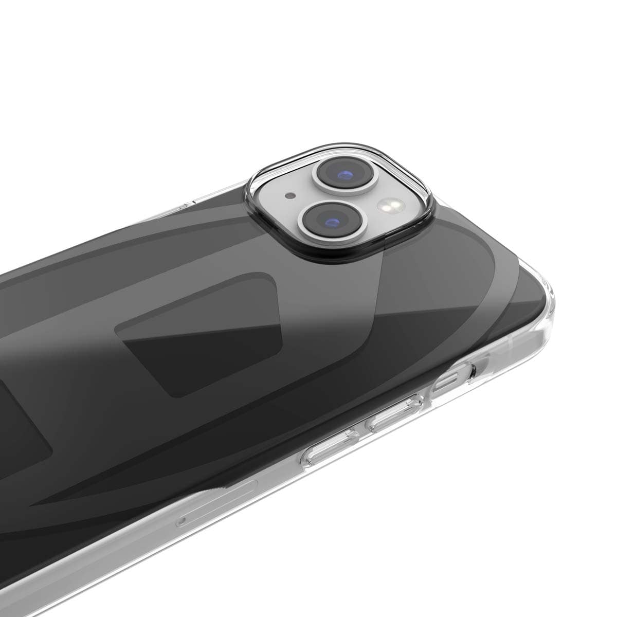 DIESEL iPhone14/13ケース Oval D ブラック