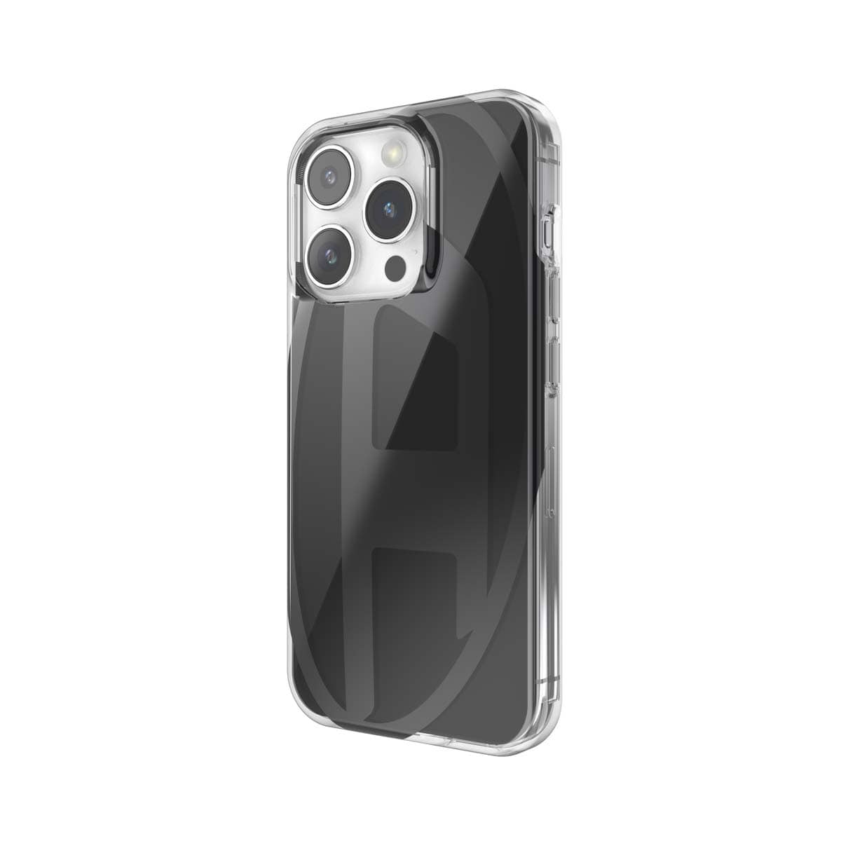 DIESEL iPhone15ケース Oval D ブラック
