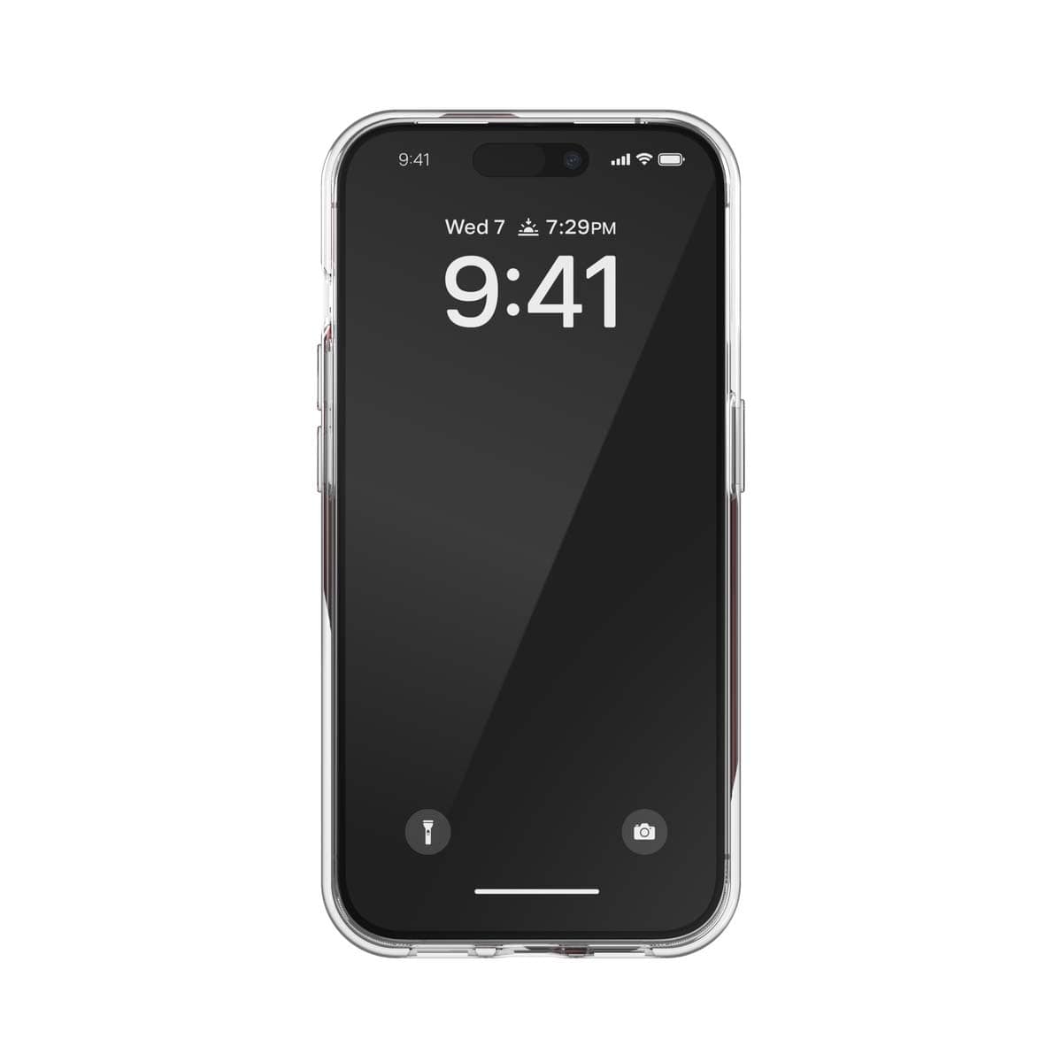 DIESEL iPhone15Proケース Oval D レッド