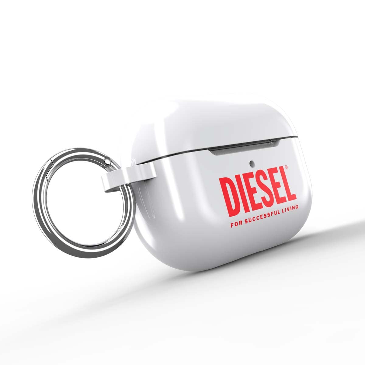 AirPods Pro case Biscotto White エアーポッズプロ ケース カバー クリップリング付 ホワイト (60067) [DIESEL]ディーゼル