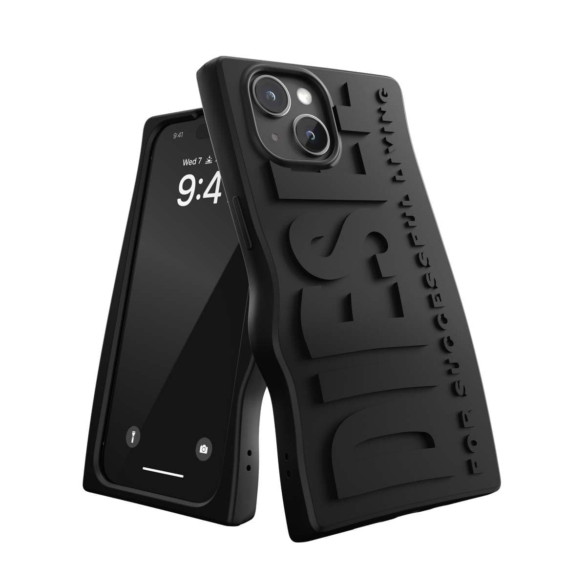 DIESEL iPhone15ケース D By DIESEL Silicone ブラック