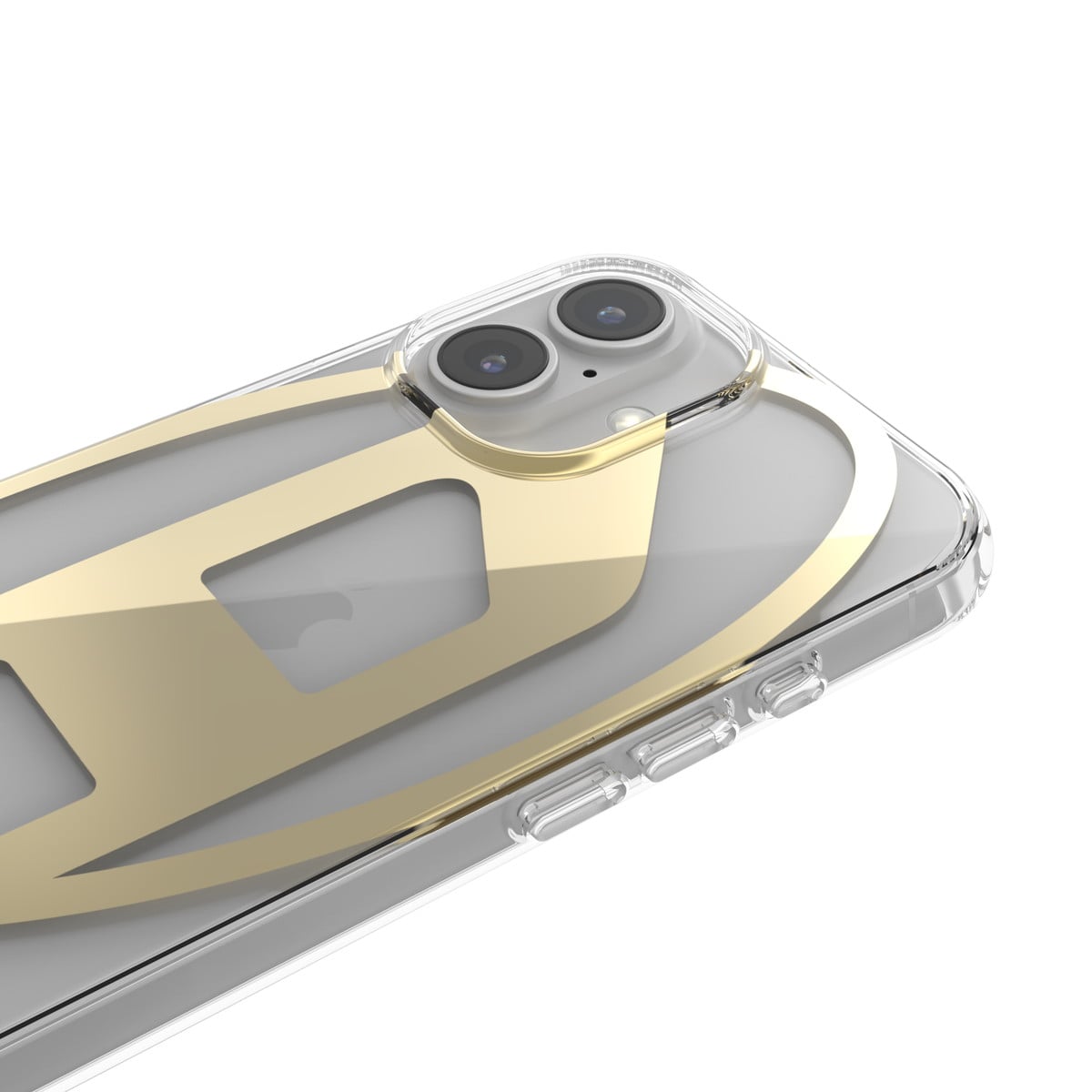 iPhone 16ケース Oval D Mirror Clear クリア/ゴールド iPhone 16ケース Oval D Mirror Clear クリア/ゴールド