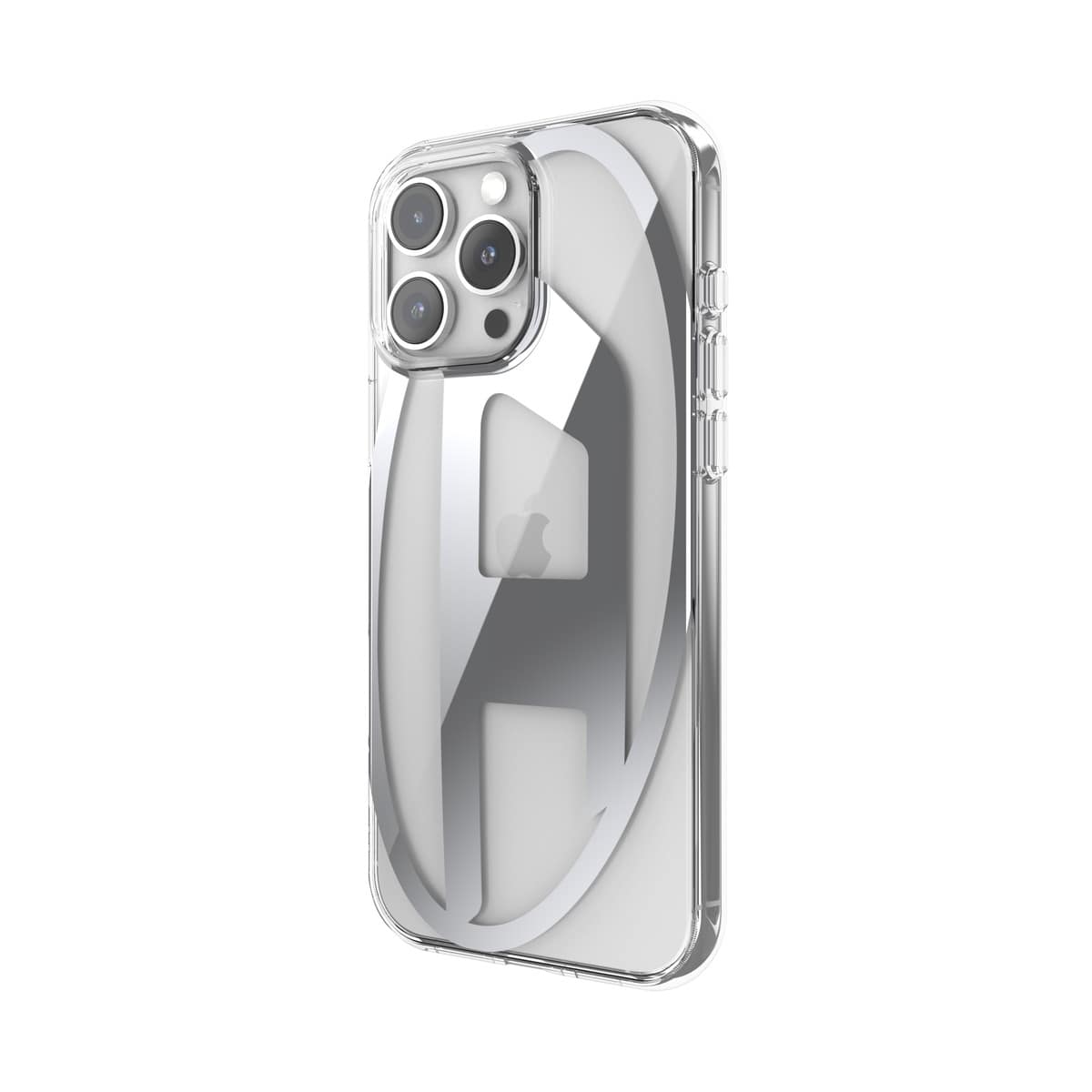 iPhone 16 Pro Maxケース Oval D Mirror Clear クリア/シルバー