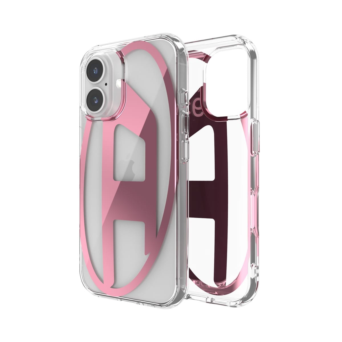 DIESEL iPhone14/13ケース Oval D Glitter ピンク – MiraiSell Selection（ミライセルセレクション）