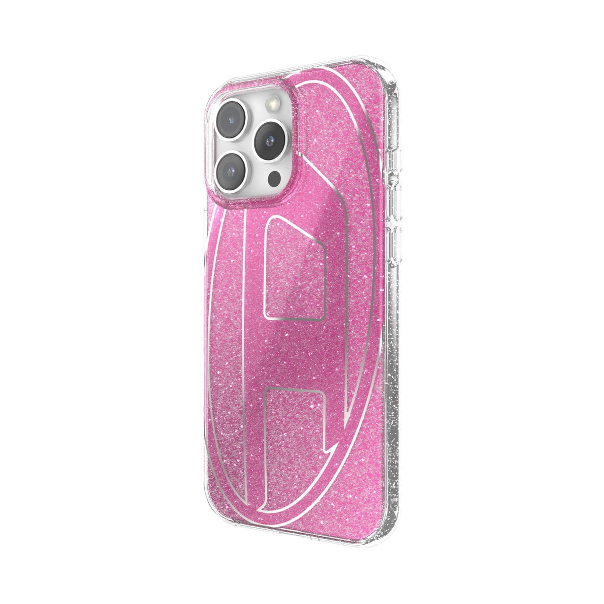 54109 MOULDED CASE iPhone 15 クリアケース｜ピンク｜ウィメンズ｜DIESEL