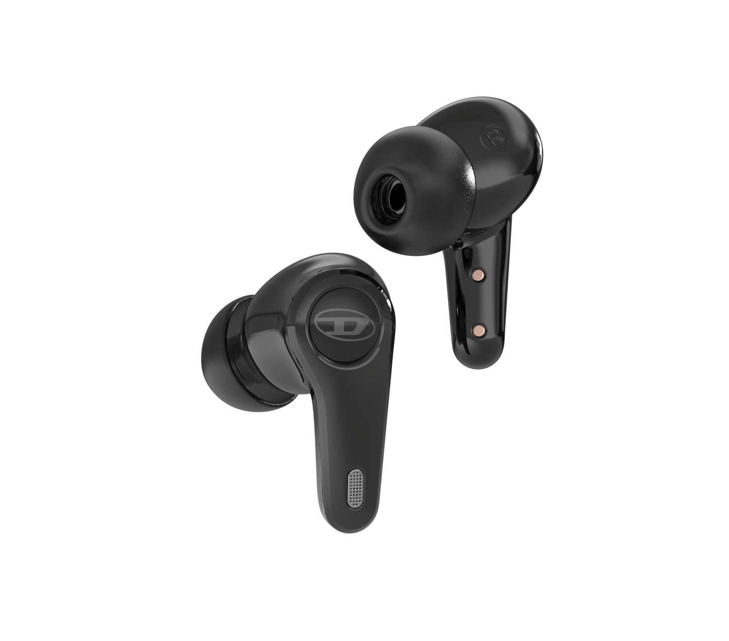 ワイヤレスイヤホン DIESEL True Wireless Earbuds DIESEL[ディーゼル] True Wireless Earbuds Glossy Black