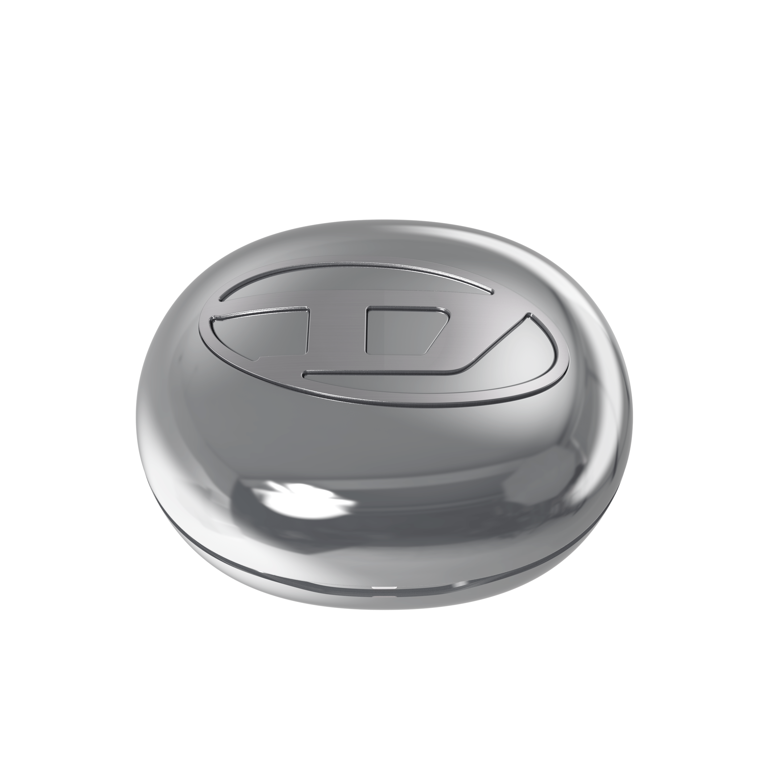 ディーゼル　ワイヤレスイヤホン　シルバー　新作 DIESEL[ディーゼル] True Wireless Earbuds Glossy Black