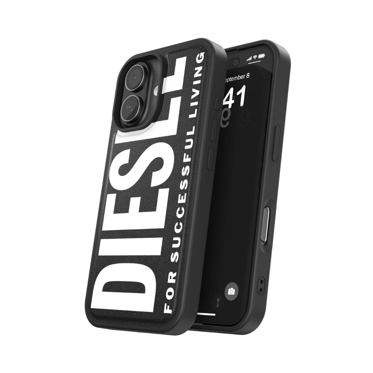 DIESEL[ディーゼル] iPhone 17  スマホケース スマホカバー Core MagSafe ブラック ブラック 60395
