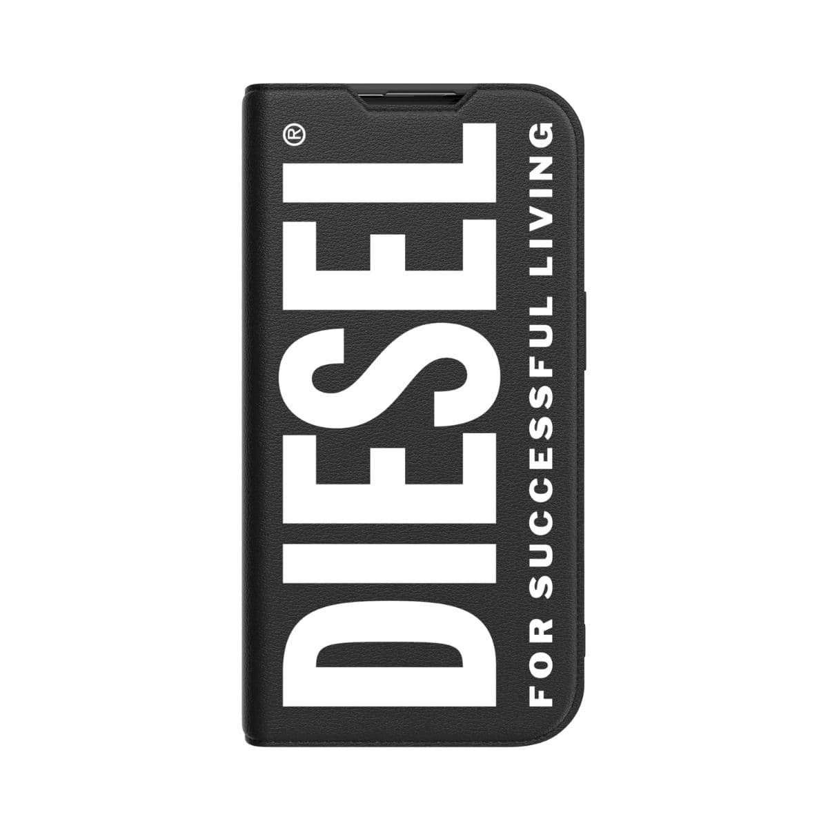 DIESEL[ディーゼル] iPhone 17 スマホケース スマホカバー Booklet MagSafe 手帳型 ブラック ブラック 60399