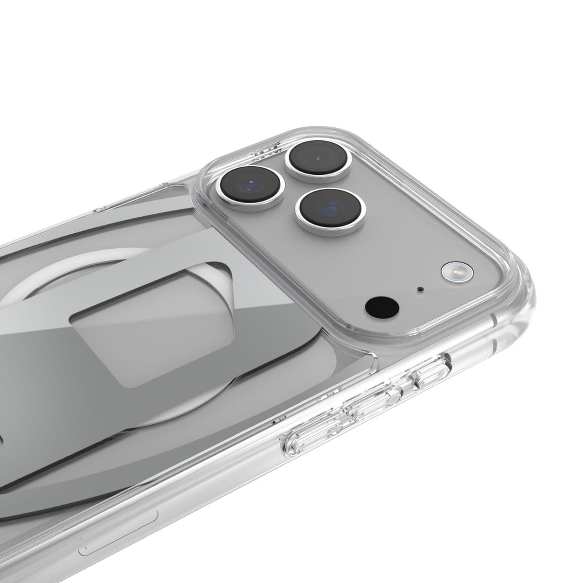 DIESEL[ディーゼル] iPhone 17 Pro Max スマホケース スマホカバー Oval D Metallic Magsafe ミラー クリア/シルバー クリアシルバー 60414