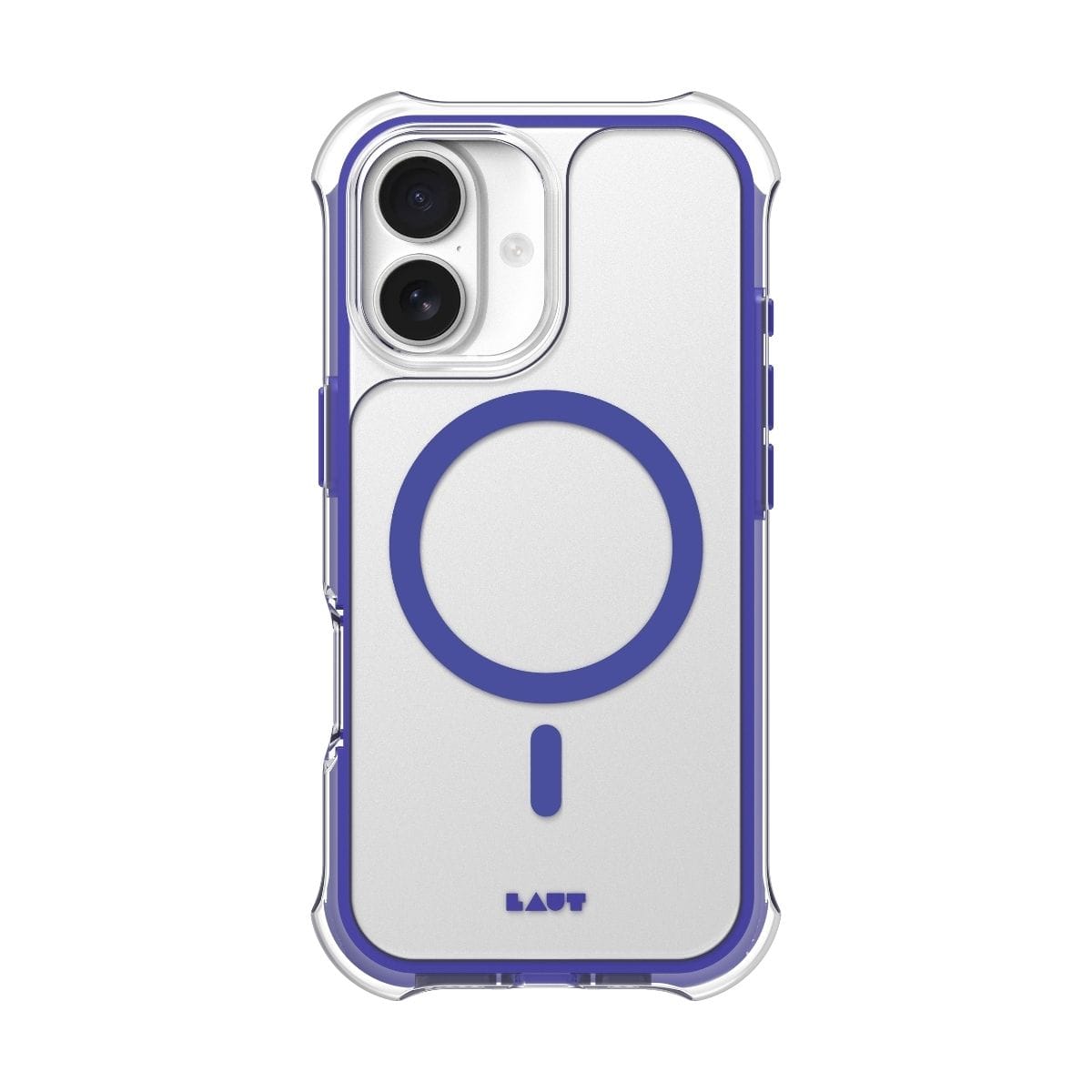 LAUT[ラウト] iPhone 17 スマホケース スマホカバー AERO PROTECT フューチャーブルー クリアブルー L_IP25A_AP_BL