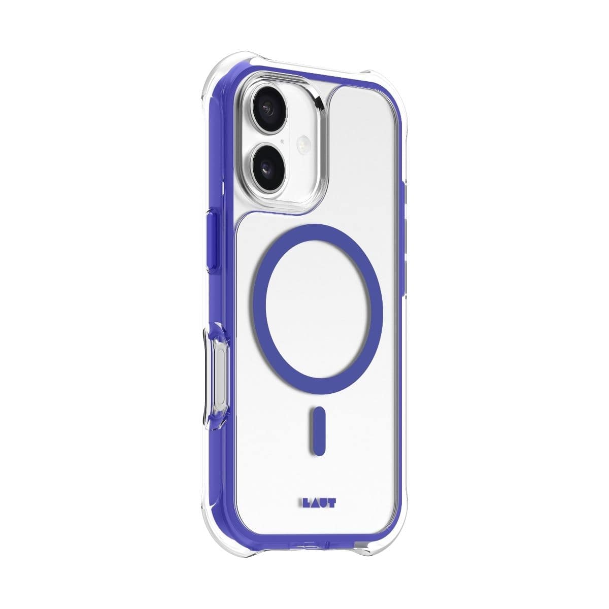 LAUT[ラウト] iPhone 17 スマホケース スマホカバー AERO PROTECT フューチャーブルー クリアブルー L_IP25A_AP_BL