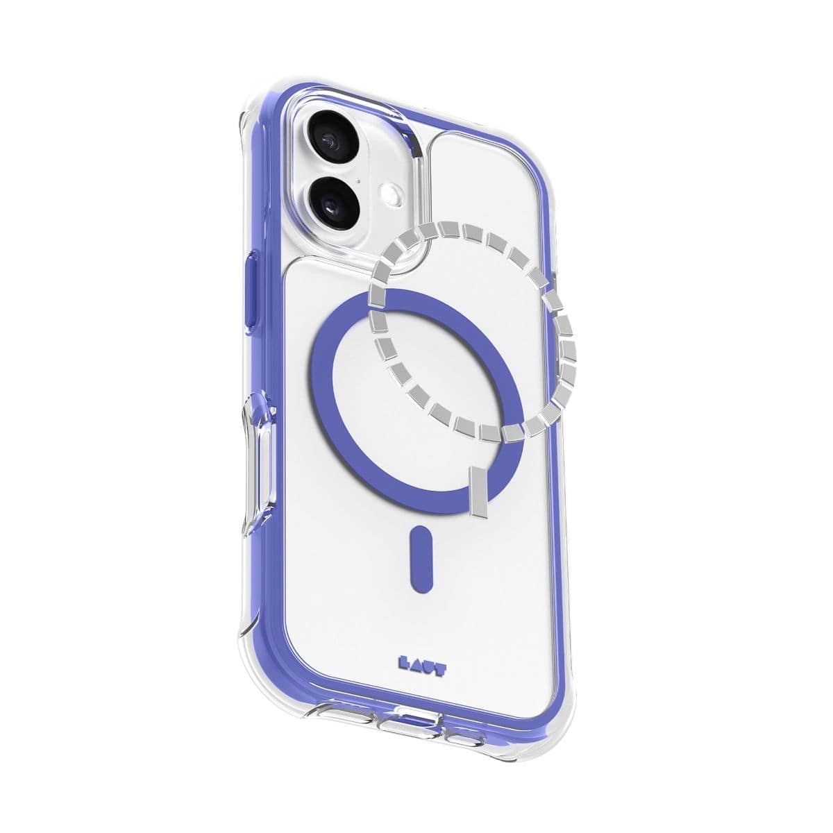 LAUT[ラウト] iPhone 17 スマホケース スマホカバー AERO PROTECT フューチャーブルー クリアブルー L_IP25A_AP_BL