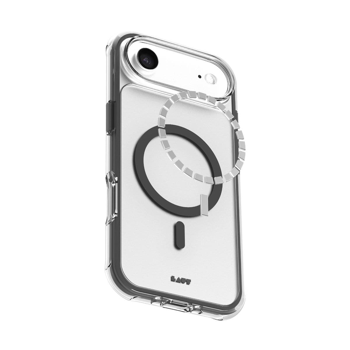 LAUT[ラウト] iPhone Air  スマホケース スマホカバー AERO PROTECT シャドウグレー クリアグレー L_IP25C_AP_GY