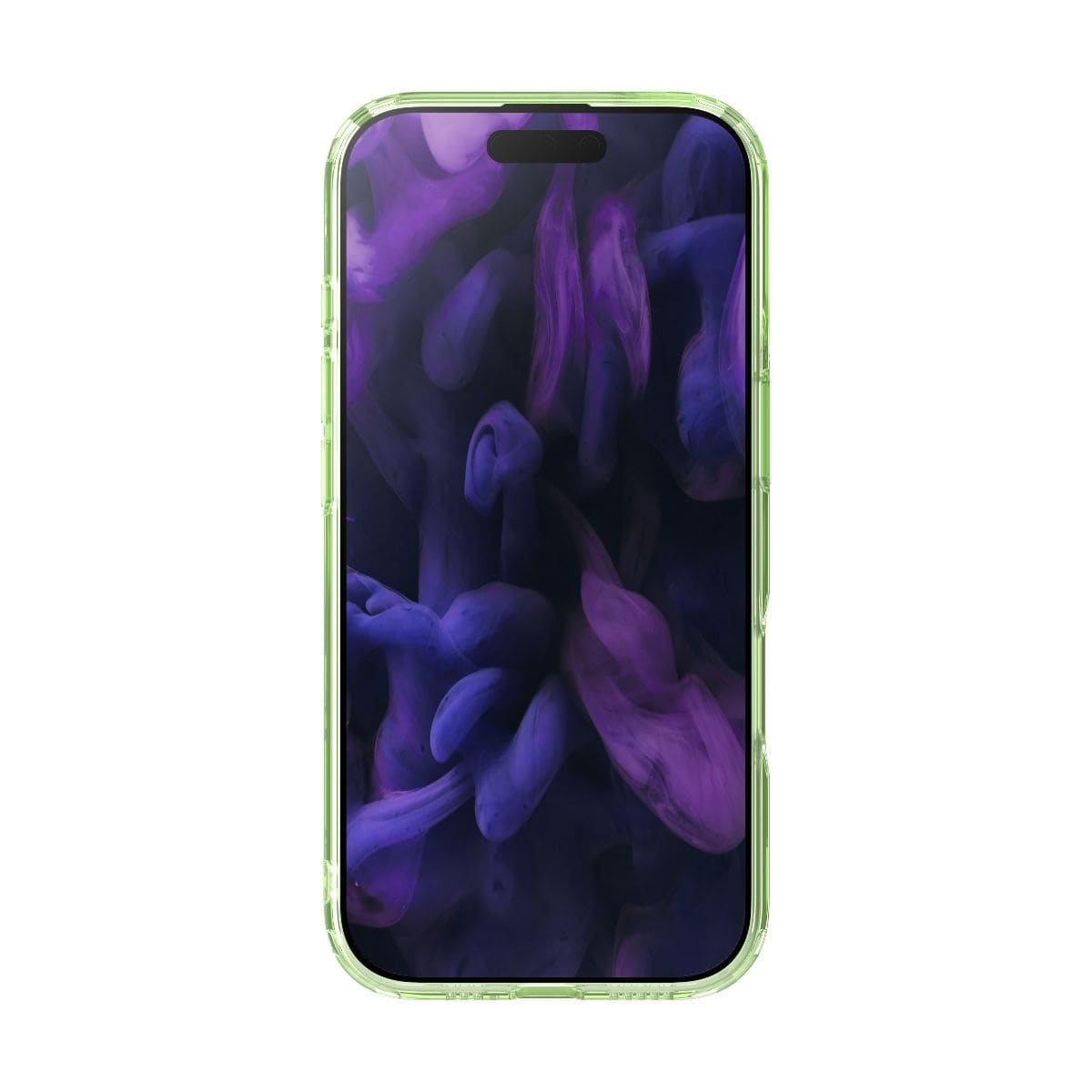 LAUT[ラウト] iPhone 17 スマホケース スマホカバー CRYSTAL FLURO ライトグリーン グリーン L_IP25A_CF_GN