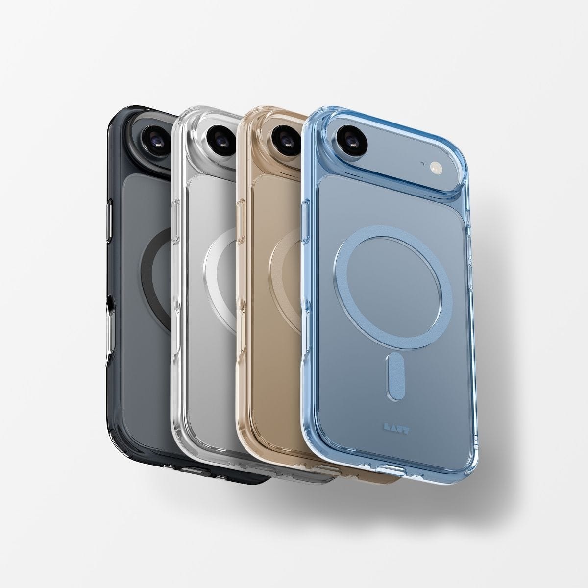 LAUT[ラウト] iPhone Air スマホケース スマホカバー CRYSTAL FLURO ライトゴールド ゴールド L_IP25C_CF_GD