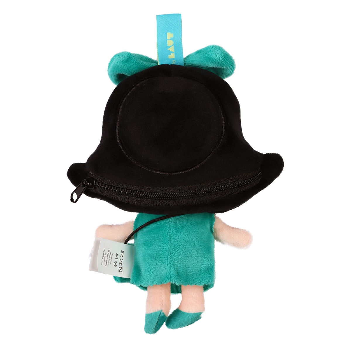 MagMoji Wallet×ecorica ポーチ エコリカちゃん MagSafe対応 スマホポーチ MagSafe非対応機種用メタルリング付属 マスコット ぬいぐるみ グリーン L_MW_MSC_EC