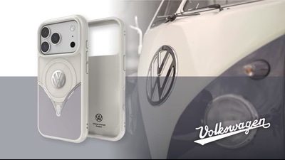 Volkswagen[フォルクスワーゲン] iPhone 17Pro ケース スマホケース MagSafe対応 ストラップホールあり Smoke Gray(スモークグレー) Gray/White グレー/ホワイト グレー/ホワイト 60486
