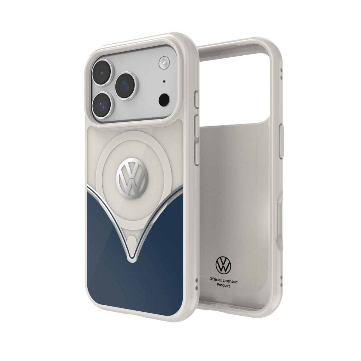 Volkswagen[フォルクスワーゲン] iPhone 17 Pro ケース スマホケース MagSafe対応 ストラップホールあり Cobalt Blue(コバルトブルー) Blue/White ブルー/ホワイト ブルー/ホワイト 60466