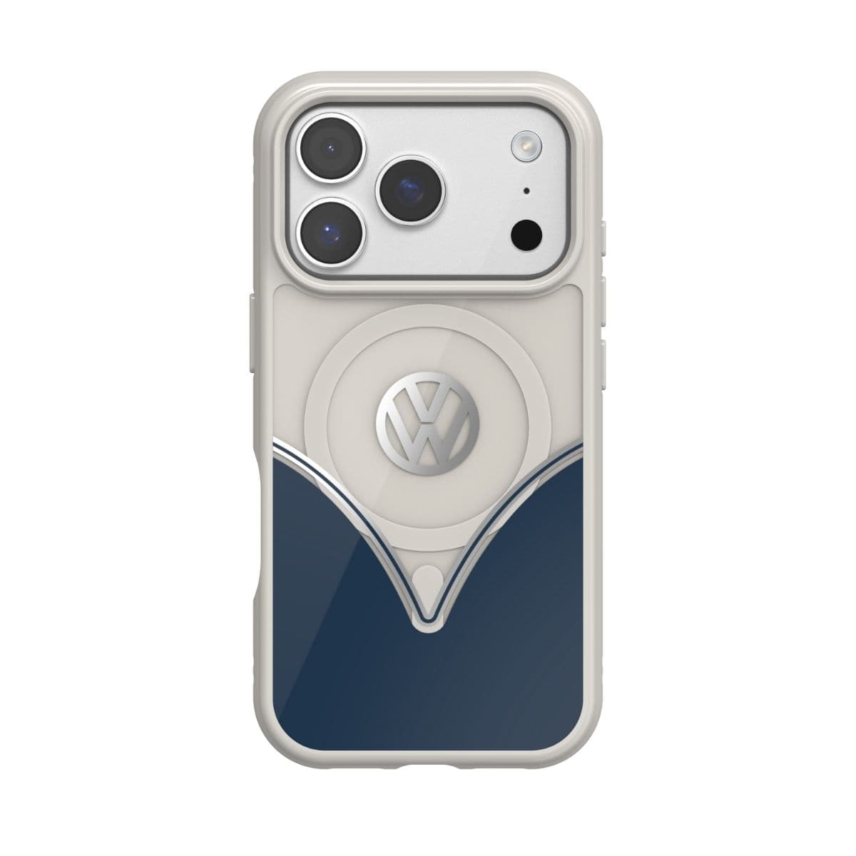 Volkswagen[フォルクスワーゲン] iPhone 17 Pro ケース スマホケース MagSafe対応 ストラップホールあり Cobalt Blue(コバルトブルー) Blue/White ブルー/ホワイト ブルー/ホワイト 60466