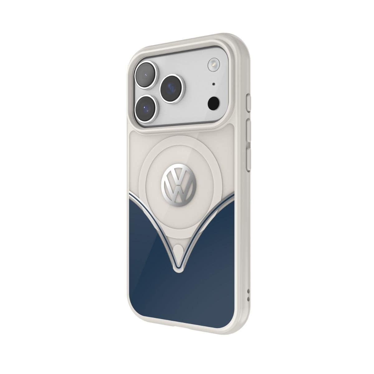 Volkswagen[フォルクスワーゲン] iPhone 17 Pro ケース スマホケース MagSafe対応 ストラップホールあり Cobalt Blue(コバルトブルー) Blue/White ブルー/ホワイト ブルー/ホワイト 60466