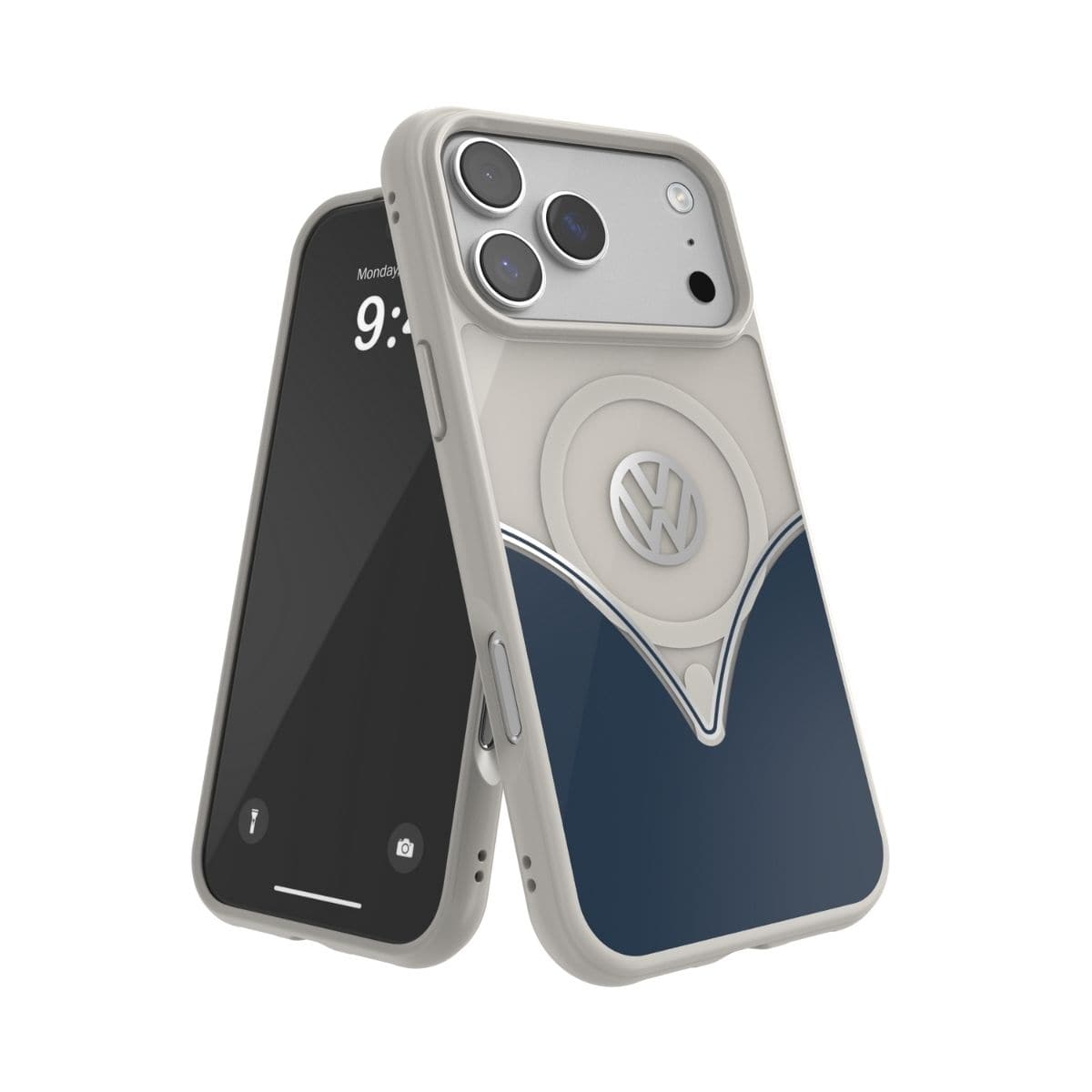 Volkswagen[フォルクスワーゲン] iPhone 17 Pro Max ケース スマホケース MagSafe対応 ストラップホールあり Cobalt Blue(コバルトブルー) Blue/White ブルー/ホワイト ブルー/ホワイト 60467