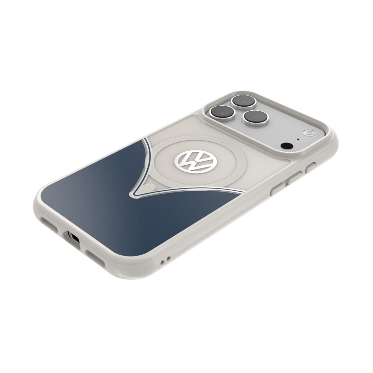 Volkswagen[フォルクスワーゲン] iPhone 17 Pro Max ケース スマホケース MagSafe対応 ストラップホールあり Cobalt Blue(コバルトブルー) Blue/White ブルー/ホワイト ブルー/ホワイト 60467