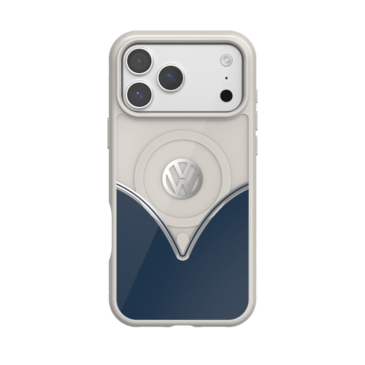 Volkswagen[フォルクスワーゲン] iPhone 17 Pro Max ケース スマホケース MagSafe対応 ストラップホールあり Cobalt Blue(コバルトブルー) Blue/White ブルー/ホワイト ブルー/ホワイト 60467
