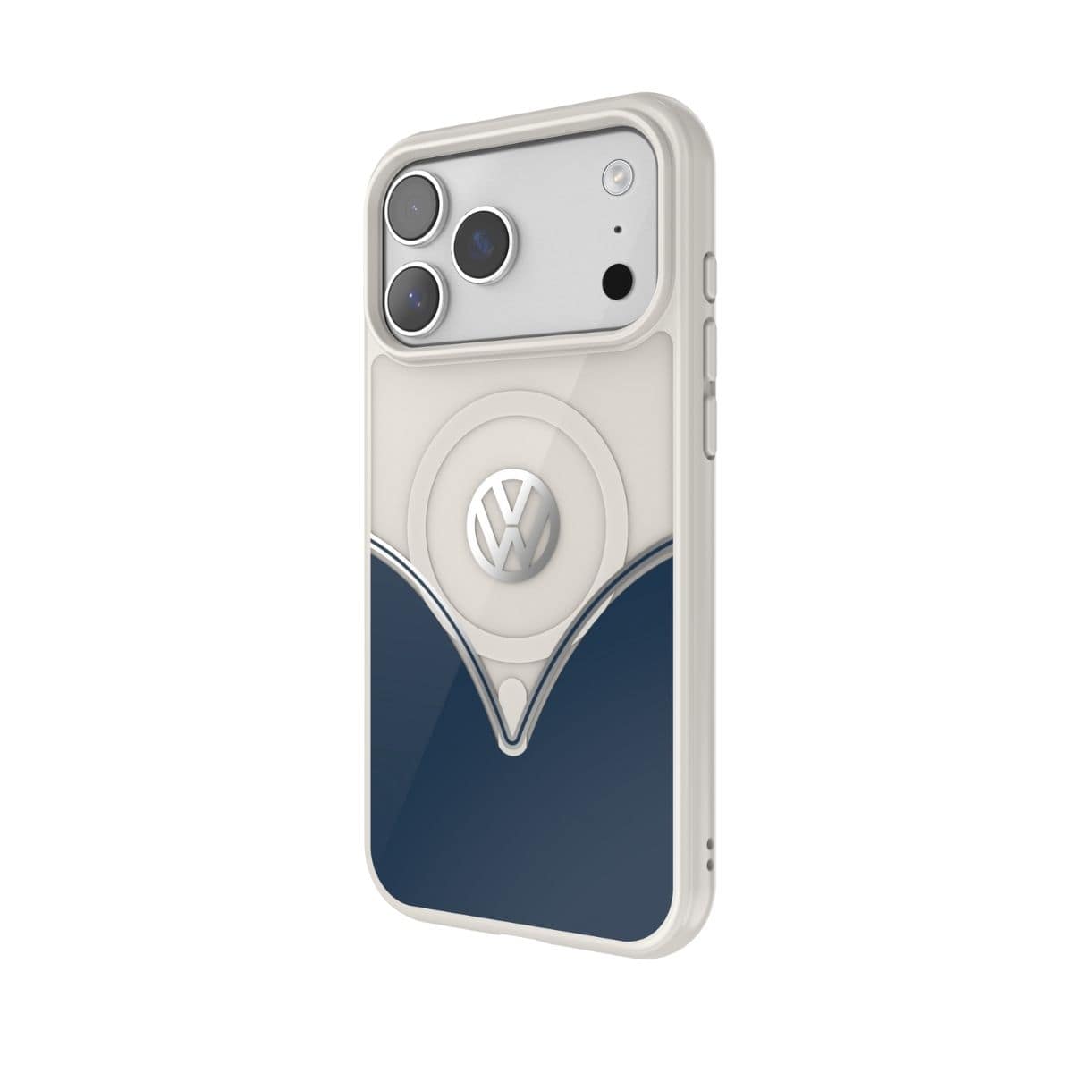 Volkswagen[フォルクスワーゲン] iPhone 17 Pro Max ケース スマホケース MagSafe対応 ストラップホールあり Cobalt Blue(コバルトブルー) Blue/White ブルー/ホワイト ブルー/ホワイト 60467