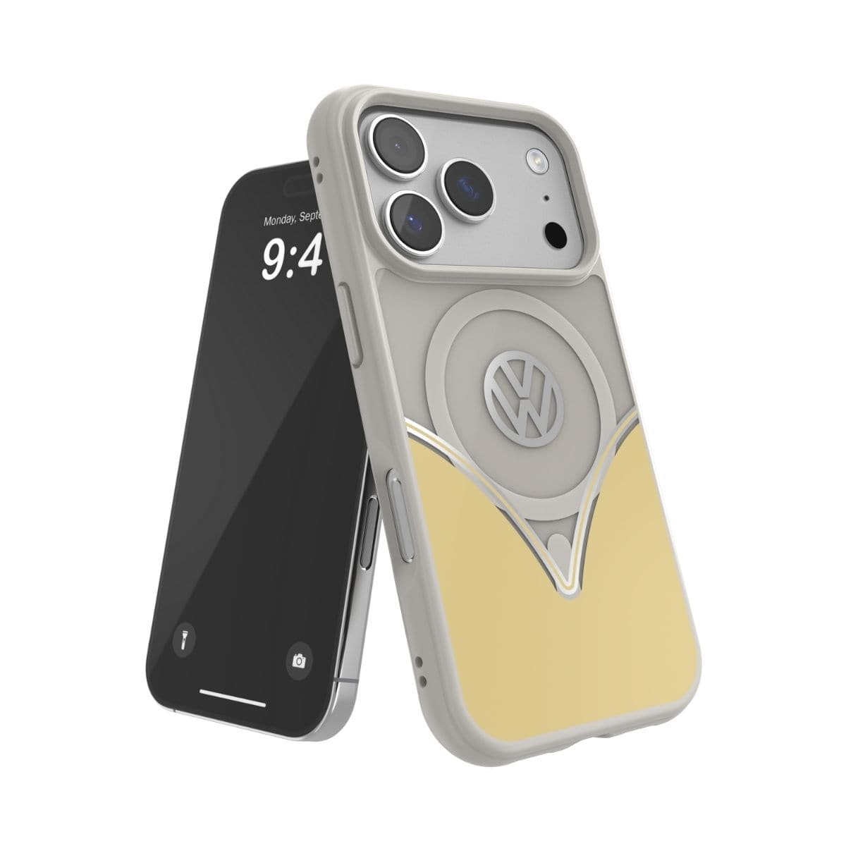 Volkswagen[フォルクスワーゲン] iPhone 17 Pro ケース スマホケース MagSafe対応 ストラップホールあり Yukon Yellow(ユーコンイエロー) Yellow/White イエロー/ホワイト イエロー/ホワイト 60474