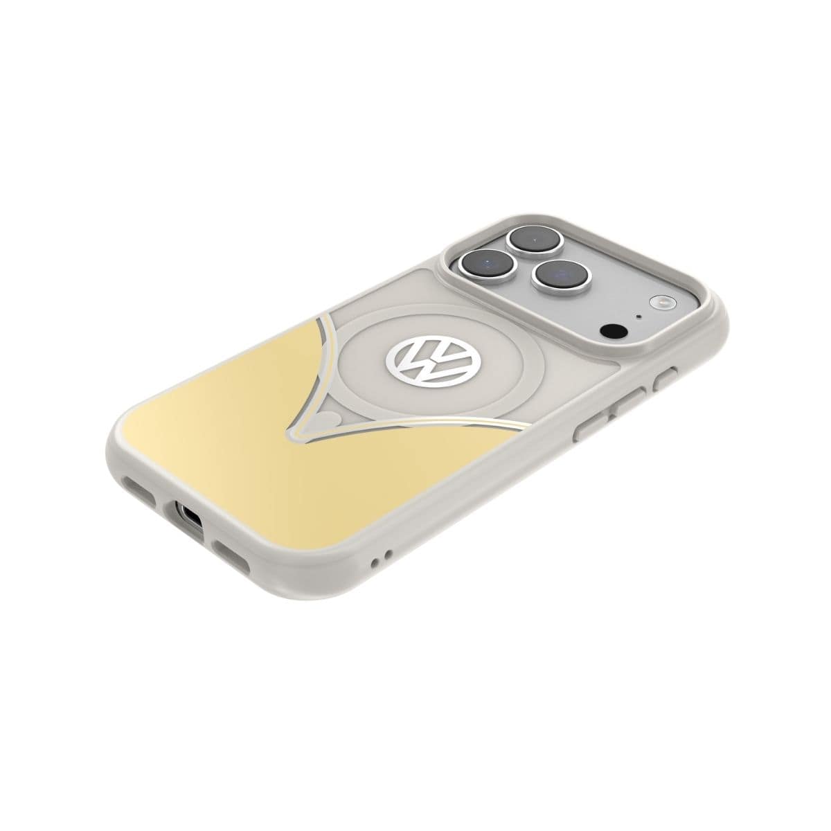 Volkswagen[フォルクスワーゲン] iPhone 17 Pro ケース スマホケース MagSafe対応 ストラップホールあり Yukon Yellow(ユーコンイエロー) Yellow/White イエロー/ホワイト イエロー/ホワイト 60474