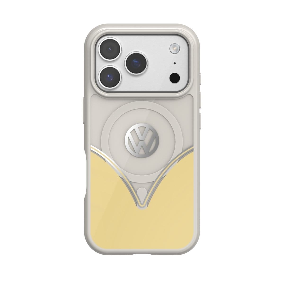 Volkswagen[フォルクスワーゲン] iPhone 17 Pro ケース スマホケース MagSafe対応 ストラップホールあり Yukon Yellow(ユーコンイエロー) Yellow/White イエロー/ホワイト イエロー/ホワイト 60474