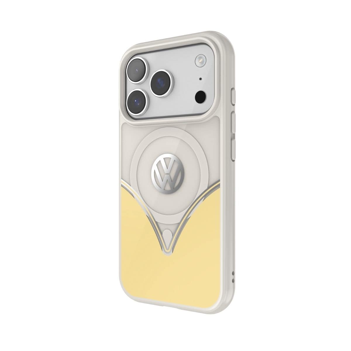 Volkswagen[フォルクスワーゲン] iPhone 17 Pro ケース スマホケース MagSafe対応 ストラップホールあり Yukon Yellow(ユーコンイエロー) Yellow/White イエロー/ホワイト イエロー/ホワイト 60474