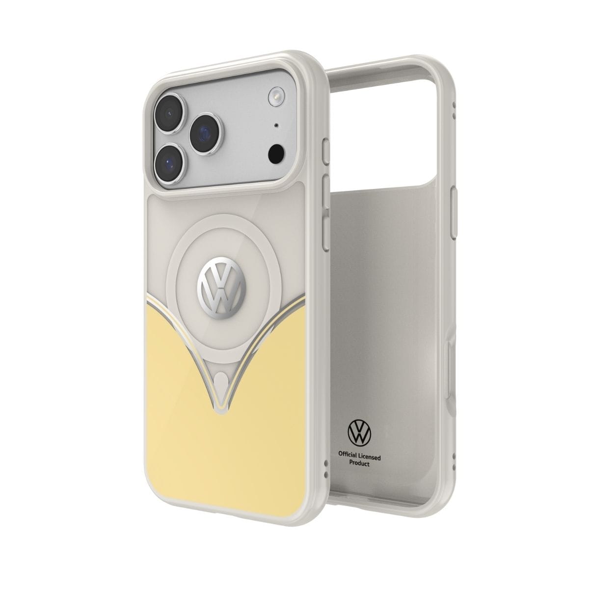 Volkswagen[フォルクスワーゲン] iPhone 17 Pro Max ケース スマホケース MagSafe対応 ストラップホールあり Yukon Yellow(ユーコンイエロー) Yellow/White イエロー/ホワイト イエロー/ホワイト 60475