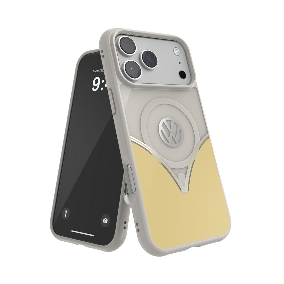 Volkswagen[フォルクスワーゲン] iPhone 17 Pro Max ケース スマホケース MagSafe対応 ストラップホールあり Yukon Yellow(ユーコンイエロー) Yellow/White イエロー/ホワイト イエロー/ホワイト 60475