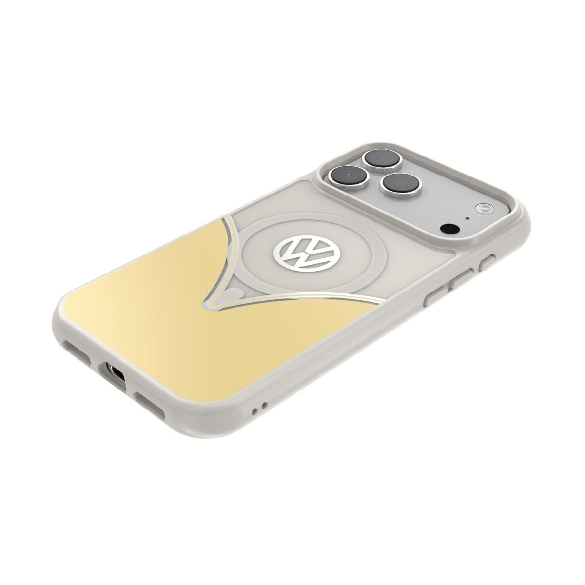 Volkswagen[フォルクスワーゲン] iPhone 17 Pro Max ケース スマホケース MagSafe対応 ストラップホールあり Yukon Yellow(ユーコンイエロー) Yellow/White イエロー/ホワイト イエロー/ホワイト 60475