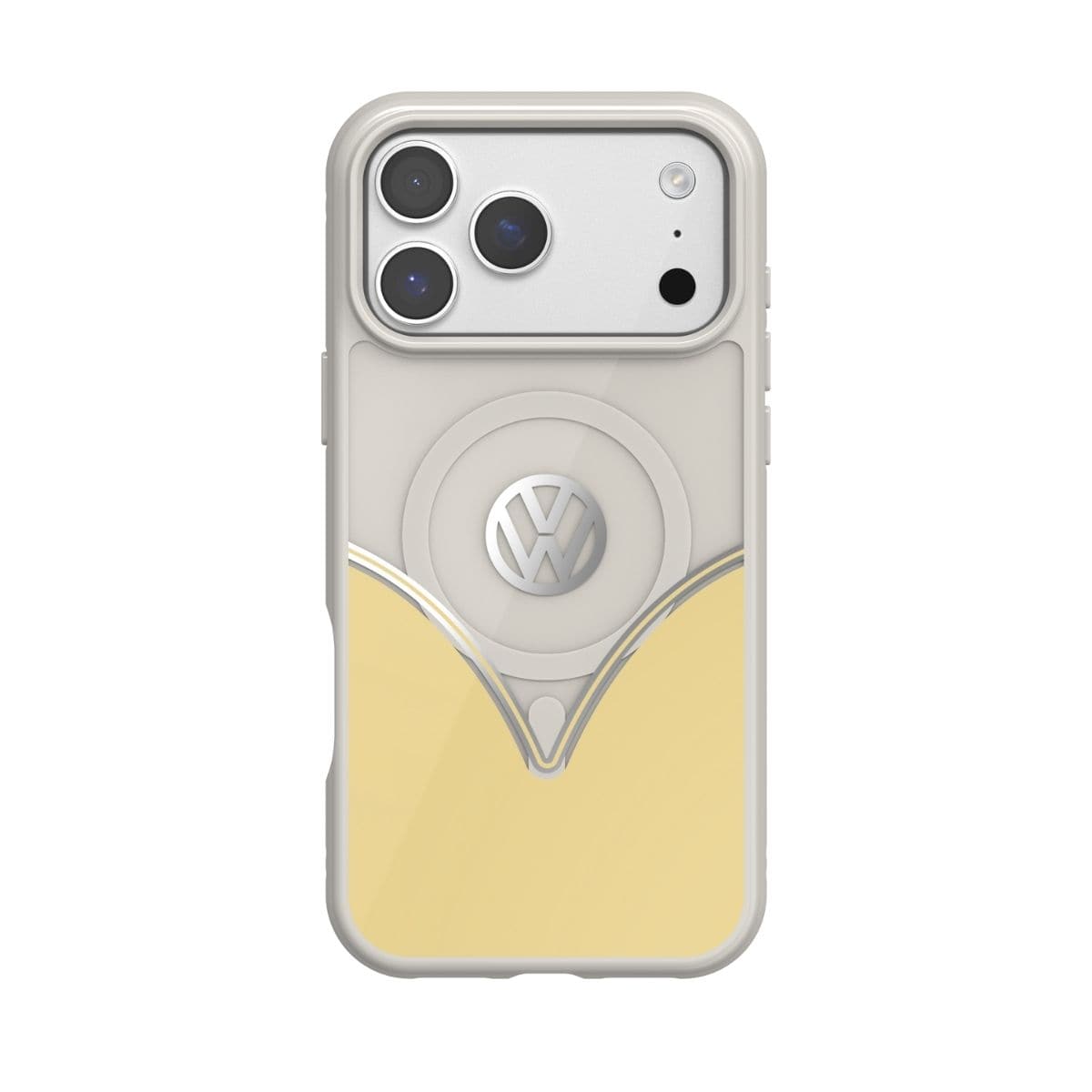 Volkswagen[フォルクスワーゲン] iPhone 17 Pro Max ケース スマホケース MagSafe対応 ストラップホールあり Yukon Yellow(ユーコンイエロー) Yellow/White イエロー/ホワイト イエロー/ホワイト 60475