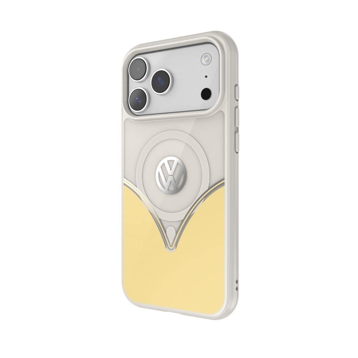 Volkswagen[フォルクスワーゲン] iPhone 17 Pro Max ケース スマホケース MagSafe対応 ストラップホールあり Yukon Yellow(ユーコンイエロー) Yellow/White イエロー/ホワイト イエロー/ホワイト 60475