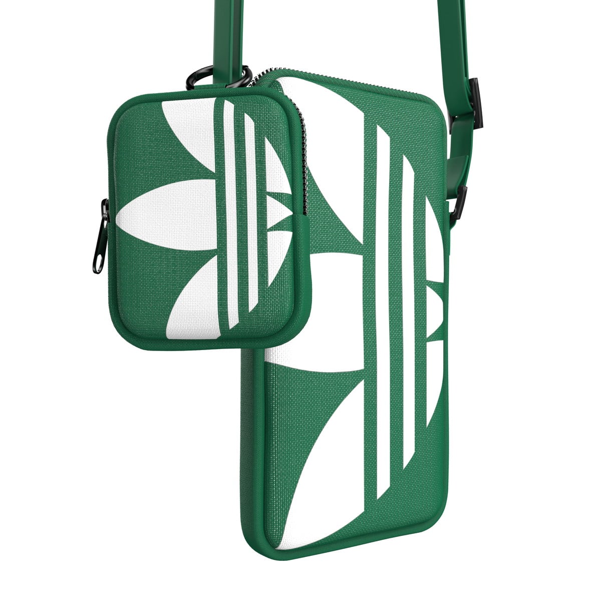 adidas Originals[アディダス オリジナルス] Small Tech Pouch Green/White ポーチ 小物入れ リング(カラナビ)付 ロゴ グリーン/ホワイト ≪特価！≫ (51726(IQ5121)) グリーン/ホワイト