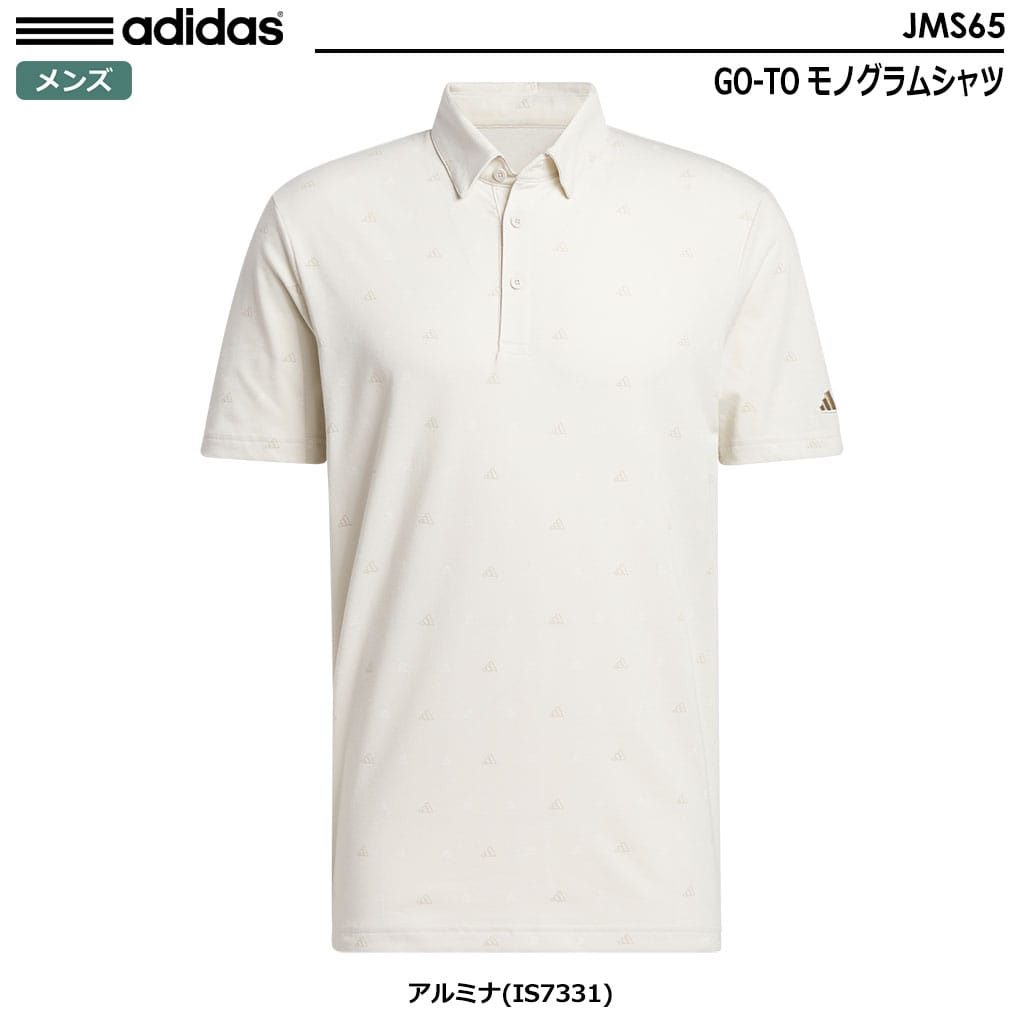 アディダス GO-TO モノグラムシャツ JMS65 メンズ adidas 2024春