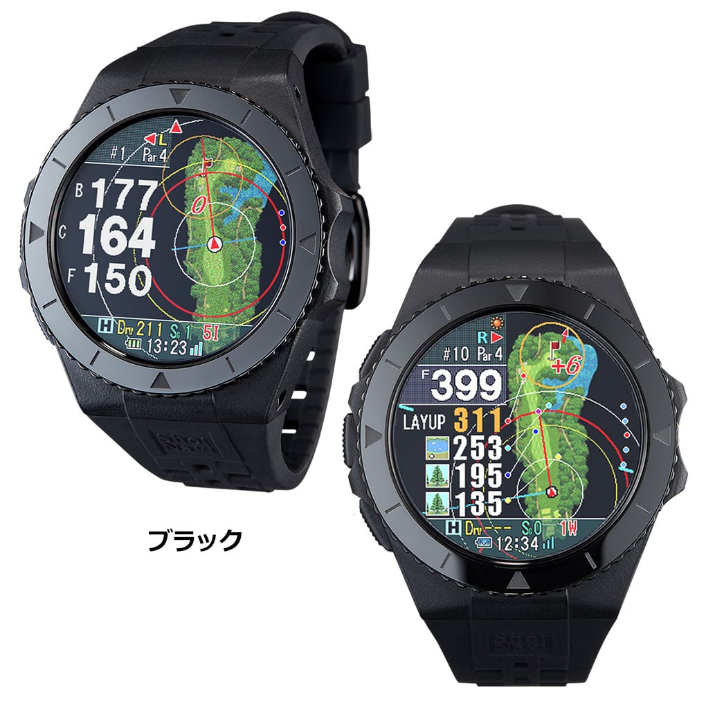 【新品】EXCEEDS ゴルフ GPS ウォッチ(黒) EXCEEDS 商品詳細ページ 【公式通販】Shot Navi ショットナビ