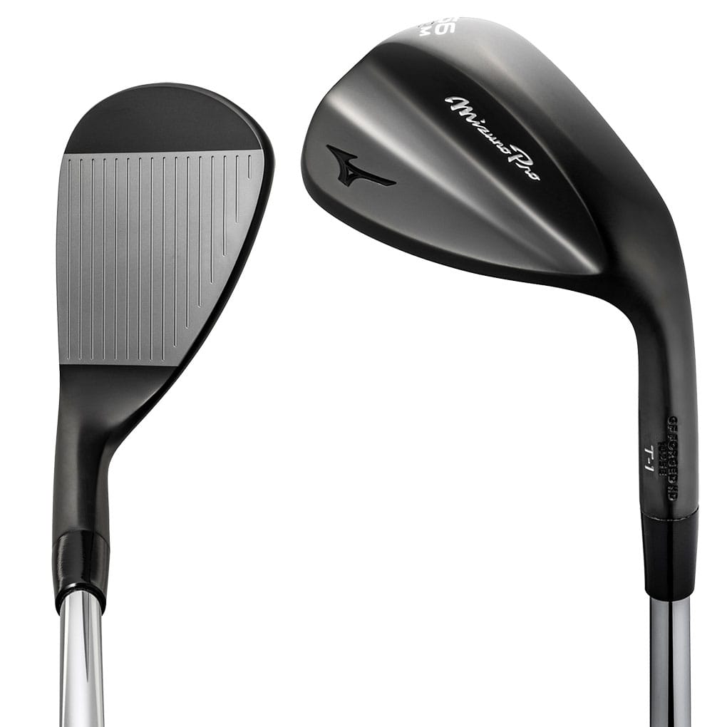 【好評にて期間延長】 Pro Mizuno ミズノ T-1 右用 メンズ ブラックIP仕上げ ウエッジ クラブ