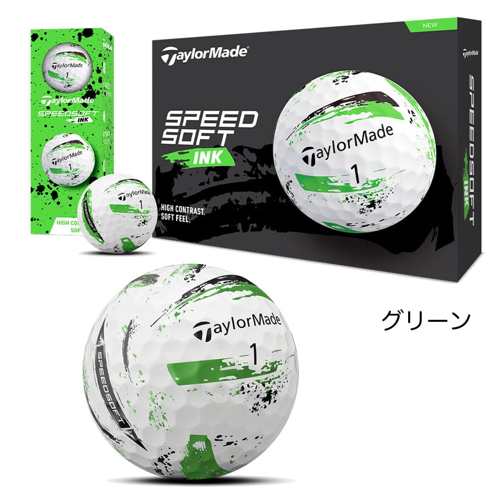 テーラーメイド 2024 SPEEDSOFT スピードソフト インク ボール