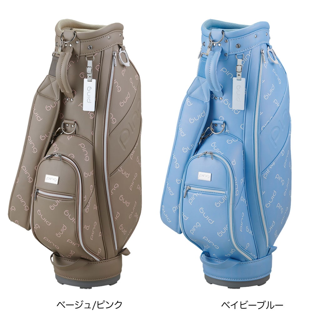 PING ピン キャディバッグ CB-L2503 モノグラム 8.5型 5分割 レディース ゴルフ 2025年モデル 日本正規品 PING ピン キャディバッグ CB-L2503 モノグラム 8.5型 5分割 ゴルフ