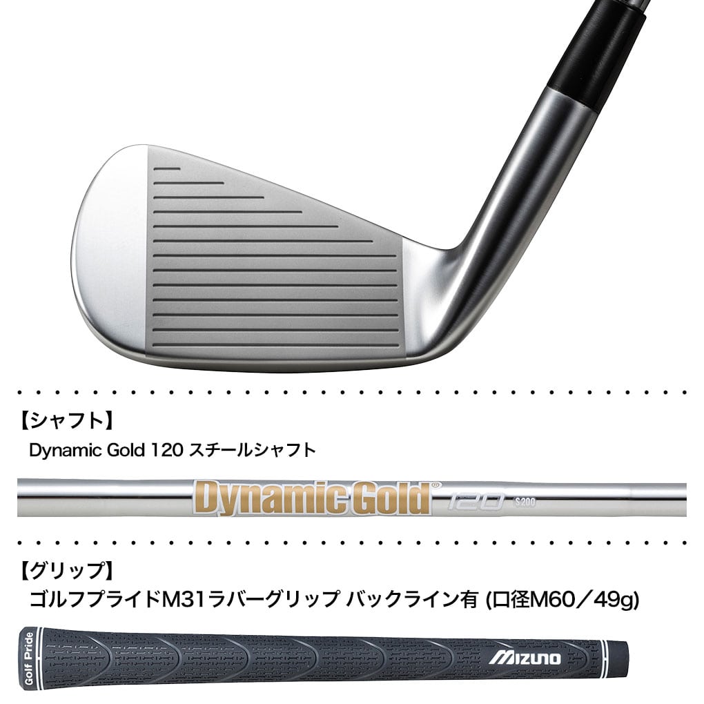 ミズノ Mizuno Pro S-3 アイアン 6本組(5-9、PW) メンズ 右用