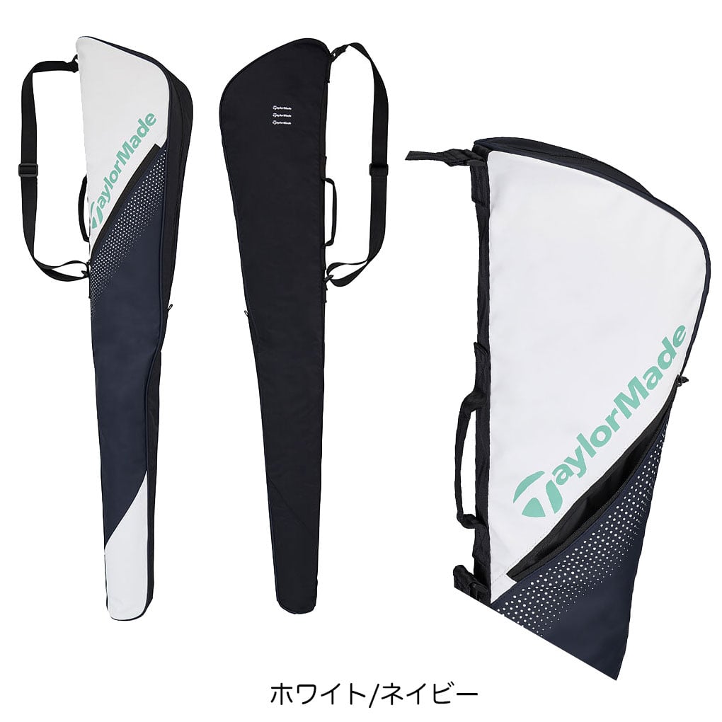 TAYLORMADE テイラーメイド　ゴルフクラブケース　ネイビー TaylorMade テーラーメイド Taylor Made サークルロゴ クラブ