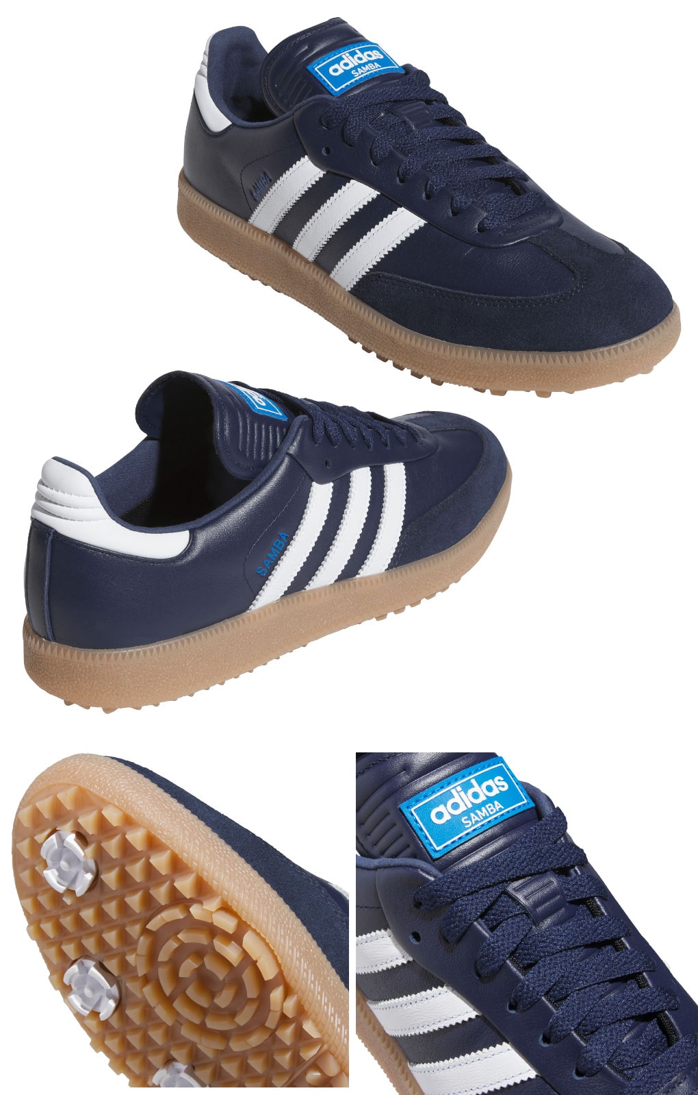 アディダスサンバ　adidas GOLF サイズ　26cm ADIDAS】 アディダス サンバ ゴルフ SAMBA GOLF JH6150 BK/FTWH