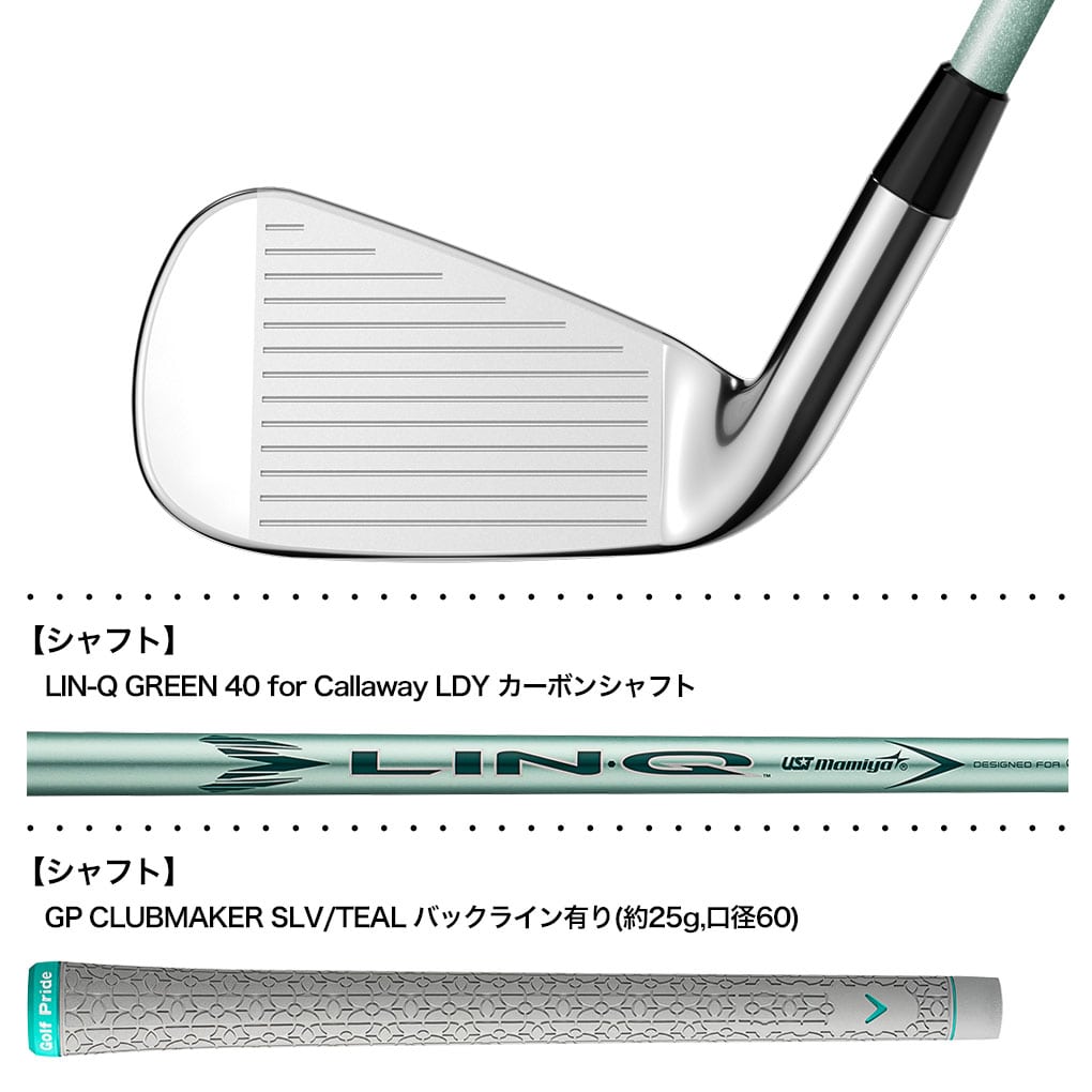 Callaway - キャロウェイ アイアン ELYTE MAX FAST アイアン　6I単品 キャロウェイ ELYTE MAX FAST アイアン 単品(#6,AW) レディース