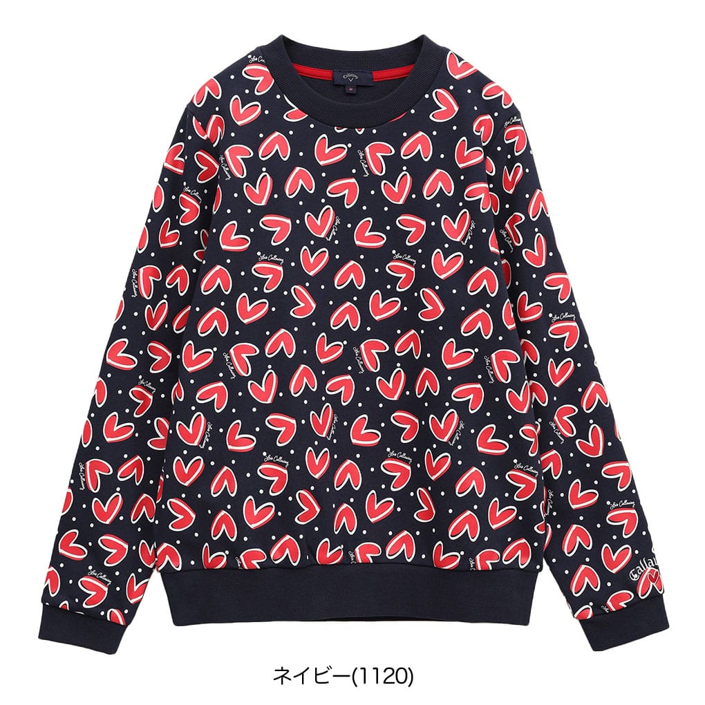 キャロウェイ ラブキャロウェイ クルーネックスウェット