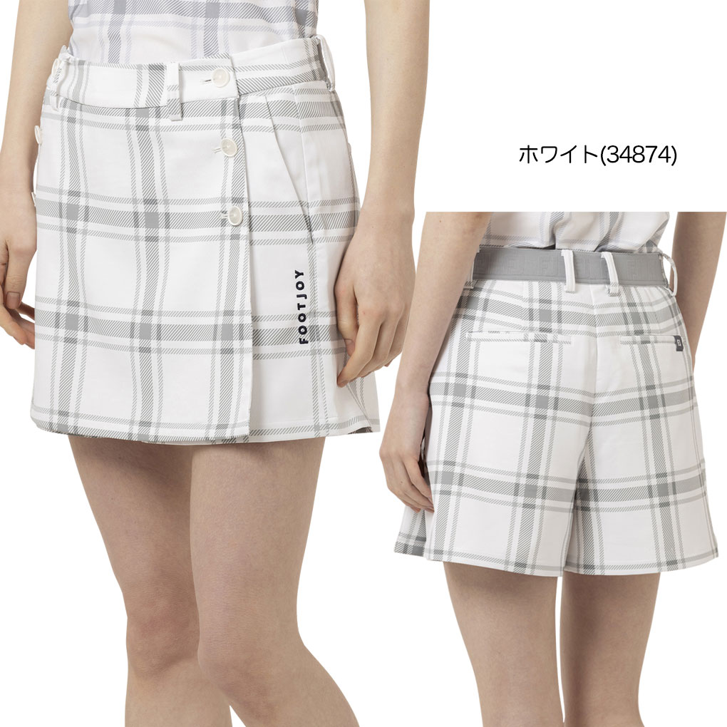 フットジョイ TWINSOF チェックプリント2WAYキュロット FJW-S25